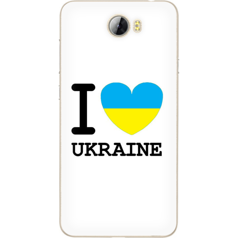 Чехол Uprint Huawei Y5 2 I love Ukraine