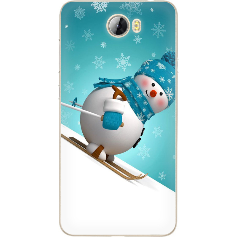 Чехол Uprint Huawei Y5 2 Skier Snowman