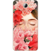 Чехол Uprint Huawei Y5 2 Girl in Flowers