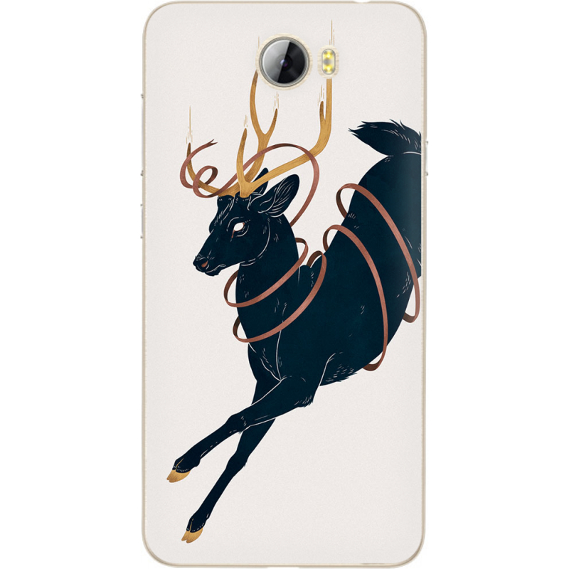 Чехол Uprint Huawei Y5 2 Black Deer