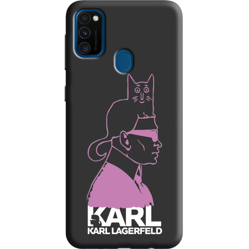 Черный чехол Uprint Samsung M307 Galaxy M30s Pink Karl