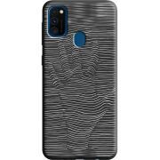 Черный чехол Uprint Samsung M307 Galaxy M30s Optical Hand