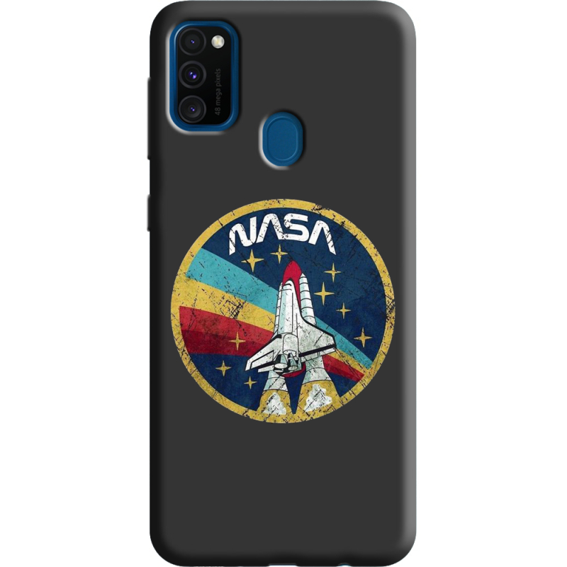 Черный чехол Uprint Samsung M307 Galaxy M30s NASA