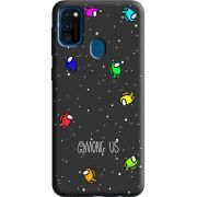 Черный чехол Uprint Samsung M307 Galaxy M30s Among Us Invisible