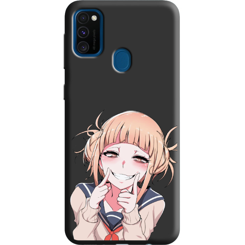 Черный чехол Uprint Samsung M307 Galaxy M30s Himiko Toga Smile