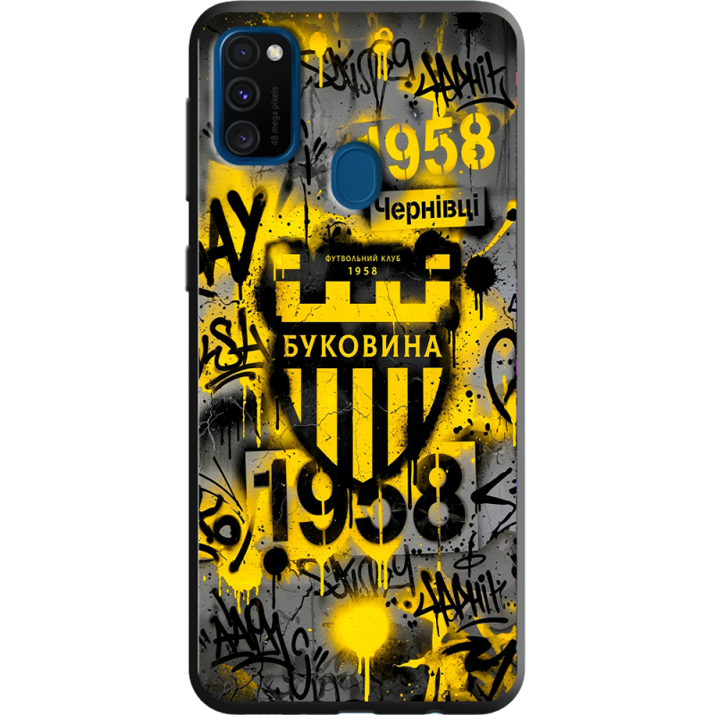 Черный чехол Uprint Samsung M307 Galaxy M30s 