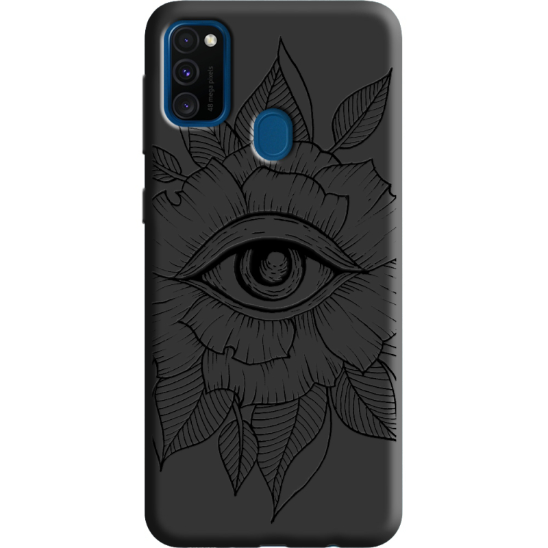 Черный чехол Uprint Samsung M307 Galaxy M30s Eye