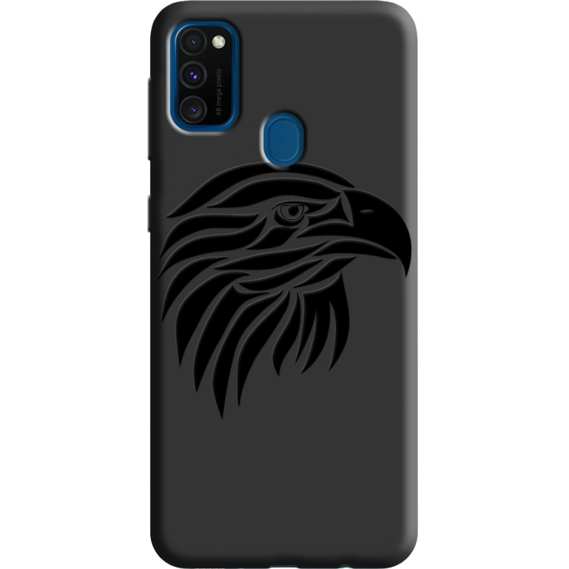 Черный чехол Uprint Samsung M307 Galaxy M30s Eagle