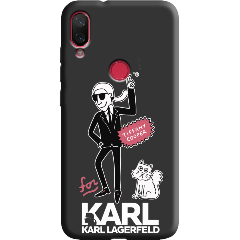 Черный чехол Uprint Xiaomi Mi Play For Karl