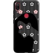 Черный чехол Uprint Xiaomi Mi Play Flower Hair