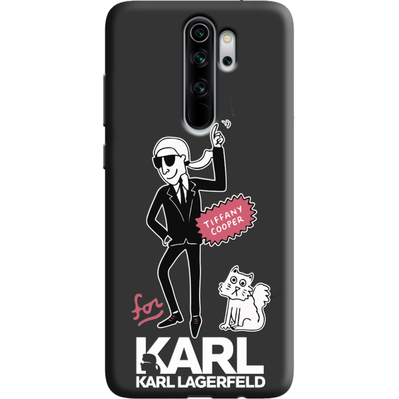 Черный чехол Uprint Xiaomi Redmi Note 8 Pro For Karl