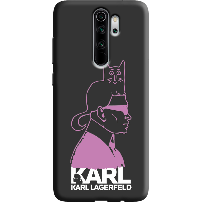 Черный чехол Uprint Xiaomi Redmi Note 8 Pro Pink Karl