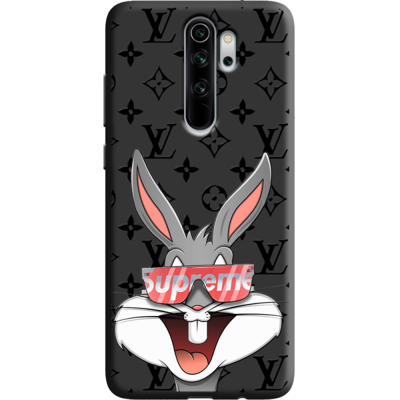 Черный чехол Uprint Xiaomi Redmi Note 8 Pro looney bunny