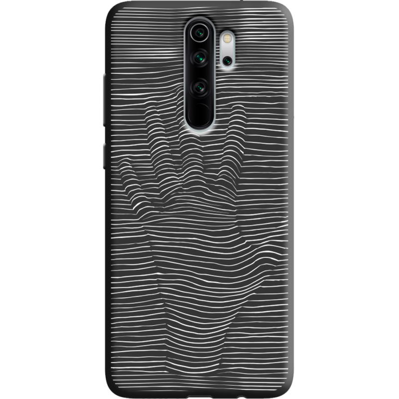 Черный чехол Uprint Xiaomi Redmi Note 8 Pro Optical Hand