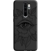 Черный чехол Uprint Xiaomi Redmi Note 8 Pro Eye