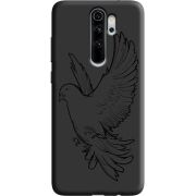 Черный чехол Uprint Xiaomi Redmi Note 8 Pro Dove