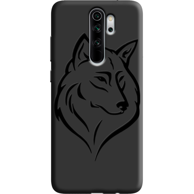 Черный чехол Uprint Xiaomi Redmi Note 8 Pro Wolf