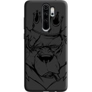 Черный чехол Uprint Xiaomi Redmi Note 8 Pro Bear King