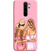 Розовый чехол Uprint Xiaomi Redmi Note 8 Pro Girlfriends