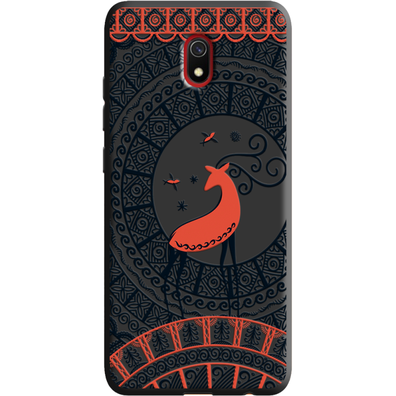 Черный чехол Uprint Xiaomi Redmi 8A Ornament