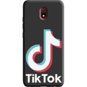 Черный чехол Uprint Xiaomi Redmi 8A Tik Tok