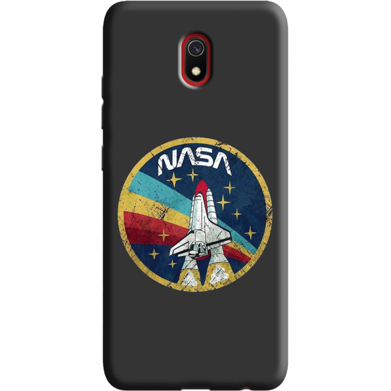 Черный чехол Uprint Xiaomi Redmi 8A NASA