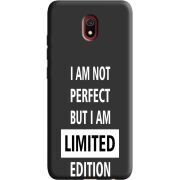 Черный чехол Uprint Xiaomi Redmi 8A Limited Edition