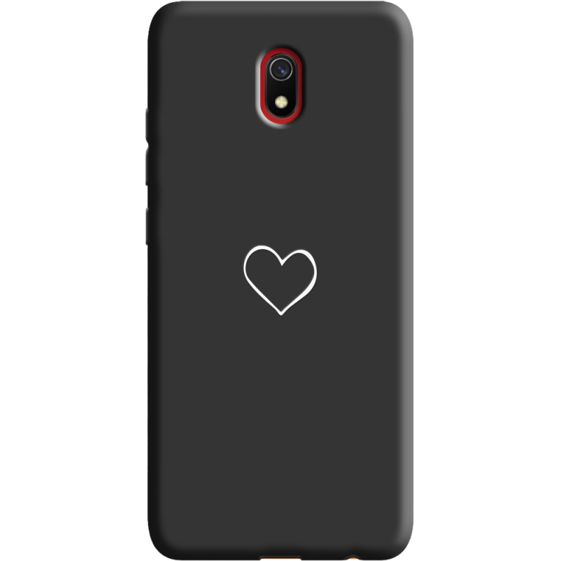 Черный чехол Uprint Xiaomi Redmi 8A My Heart