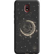 Черный чехол Uprint Xiaomi Redmi 8A Moon