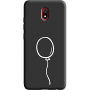 Черный чехол Uprint Xiaomi Redmi 8A Balloon