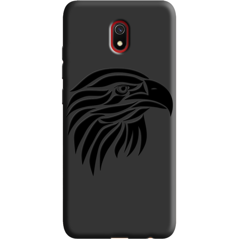 Черный чехол Uprint Xiaomi Redmi 8A Eagle