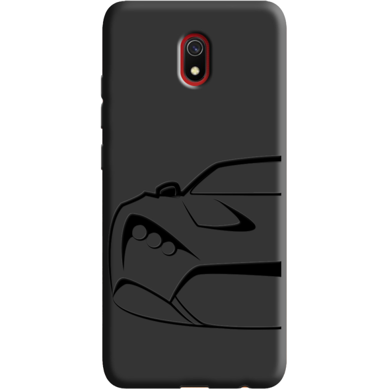 Черный чехол Uprint Xiaomi Redmi 8A Sportcar