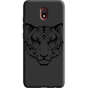 Черный чехол Uprint Xiaomi Redmi 8A Tiger