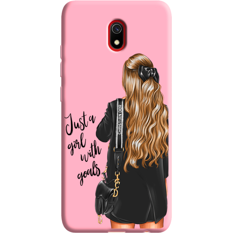 Розовый чехол Uprint Xiaomi Redmi 8A Just Girl