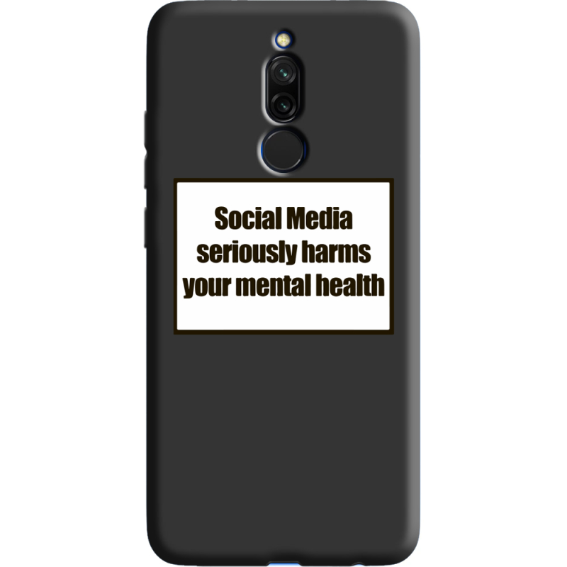 Черный чехол Uprint Xiaomi Redmi 8 