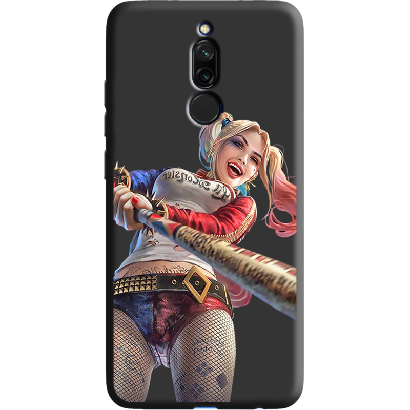 Черный чехол Uprint Xiaomi Redmi 8 Happy Harley Quinn