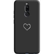 Черный чехол Uprint Xiaomi Redmi 8 My Heart