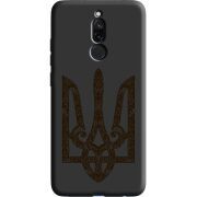 Черный чехол Uprint Xiaomi Redmi 8 Ukrainian Trident