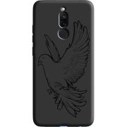 Черный чехол Uprint Xiaomi Redmi 8 Dove