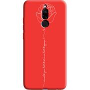 Красный чехол Uprint Xiaomi Redmi 8 