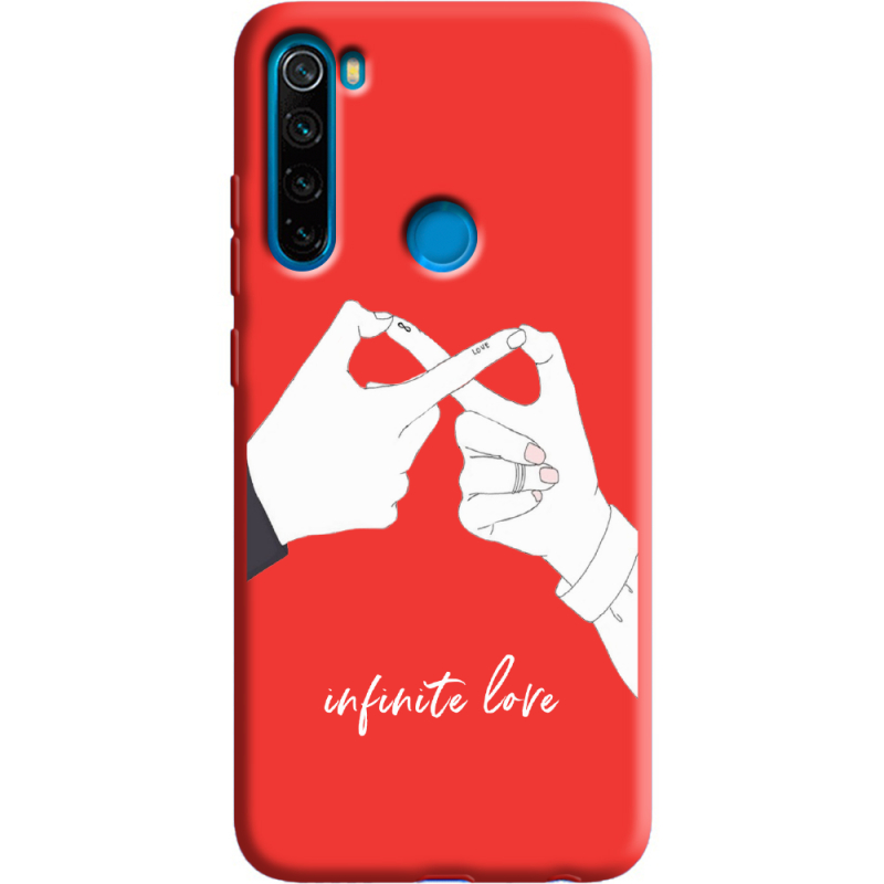 Красный чехол Uprint Xiaomi Redmi Note 8 