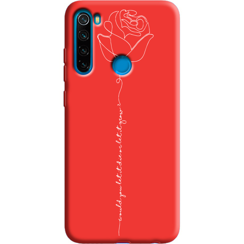 Красный чехол Uprint Xiaomi Redmi Note 8 