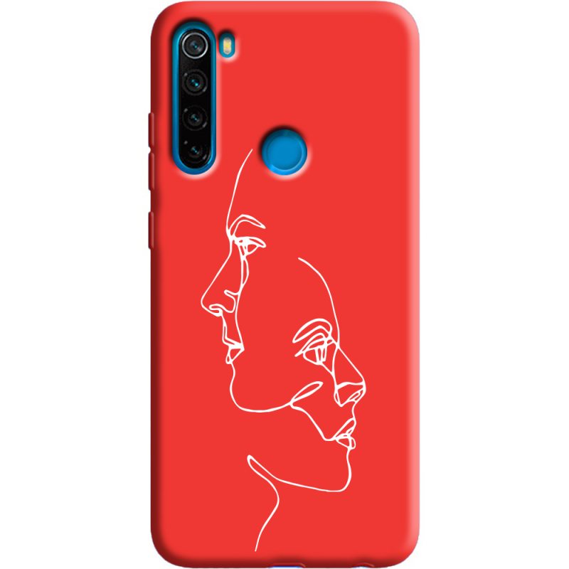 Красный чехол Uprint Xiaomi Redmi Note 8 