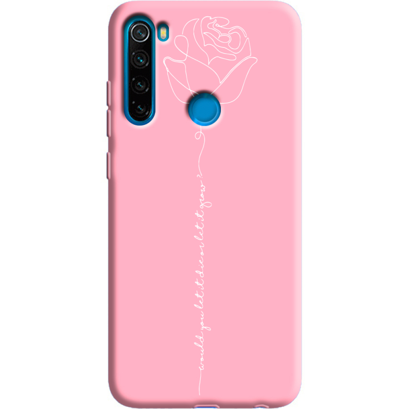 Розовый чехол Uprint Xiaomi Redmi Note 8 