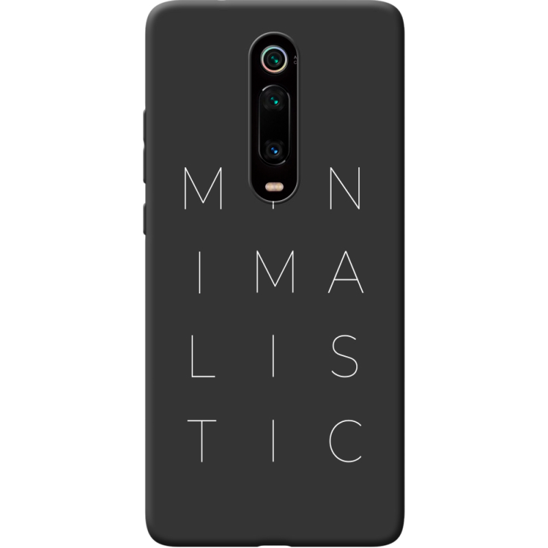 Черный чехол Uprint Xiaomi Mi 9T / Mi 9T Pro Minimalistic