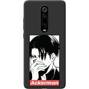 Черный чехол Uprint Xiaomi Mi 9T / Mi 9T Pro Attack On Titan - Ackerman