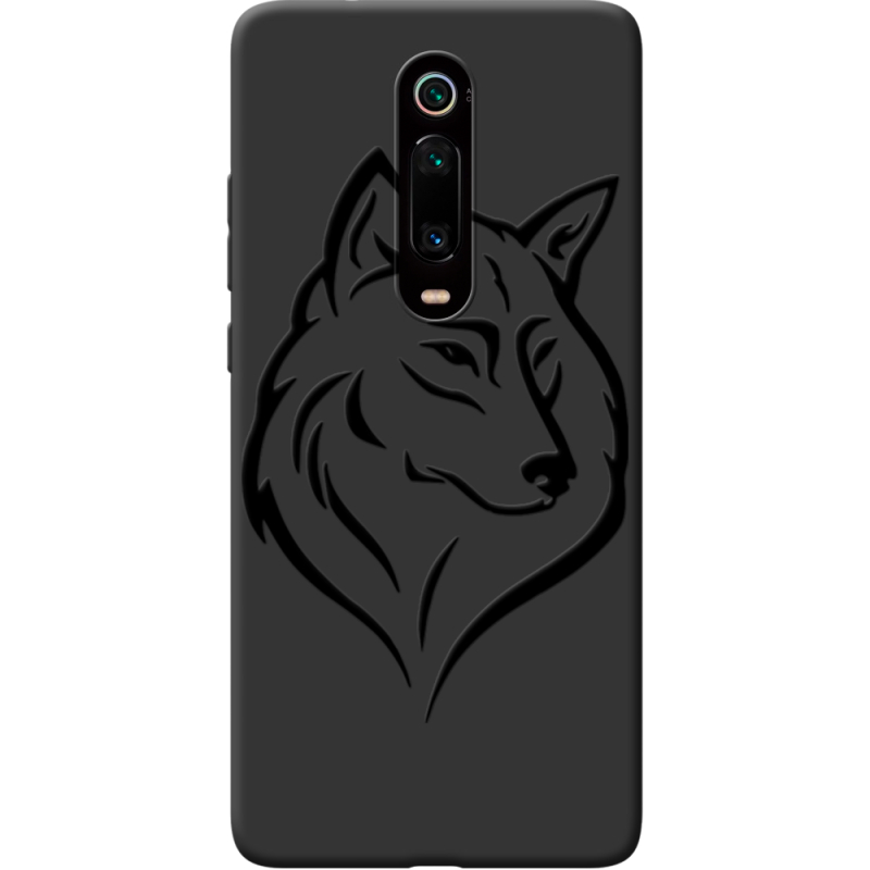 Черный чехол Uprint Xiaomi Mi 9T / Mi 9T Pro Wolf