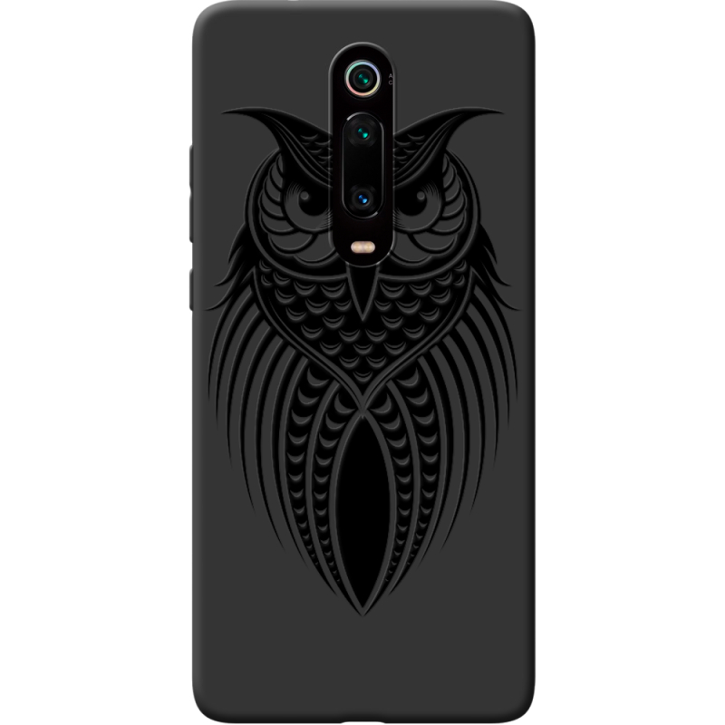 Черный чехол Uprint Xiaomi Mi 9T / Mi 9T Pro Owl