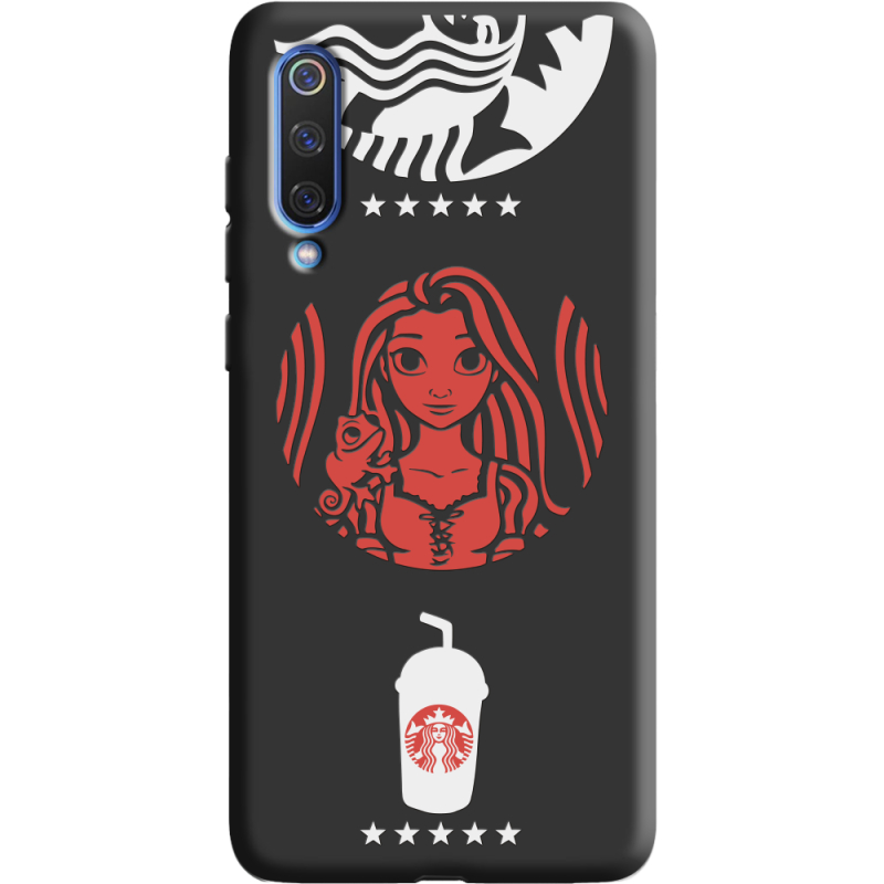 Черный чехол Uprint Xiaomi Mi 9 SE RedWhite Coffee