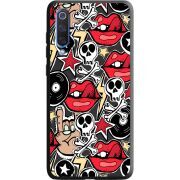 Черный чехол Uprint Xiaomi Mi 9 SE Rock Graffiti